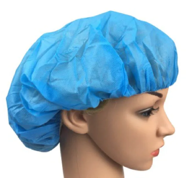 Disposable bouffant cap