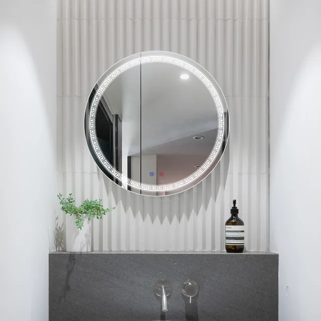 DP321A Bath mirror hotel decor Bathroom Mirrors with adjust light brightness and colors