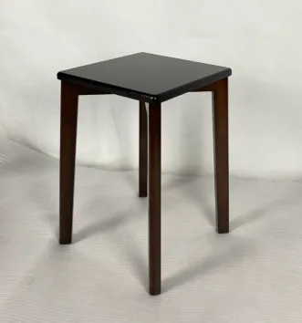 YR21032708 zhengheshun dinning room furniture solid wooden board square stool