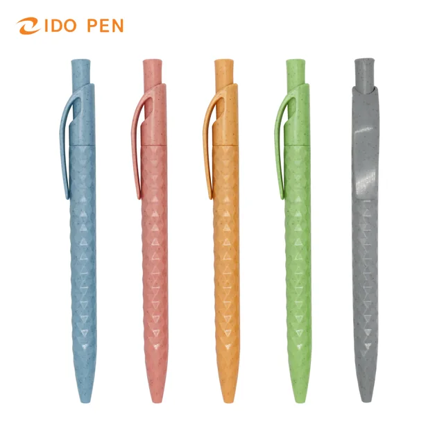Novelty design plastic ballpoint pen with customized logo