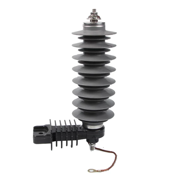 Silicone rubber arrester