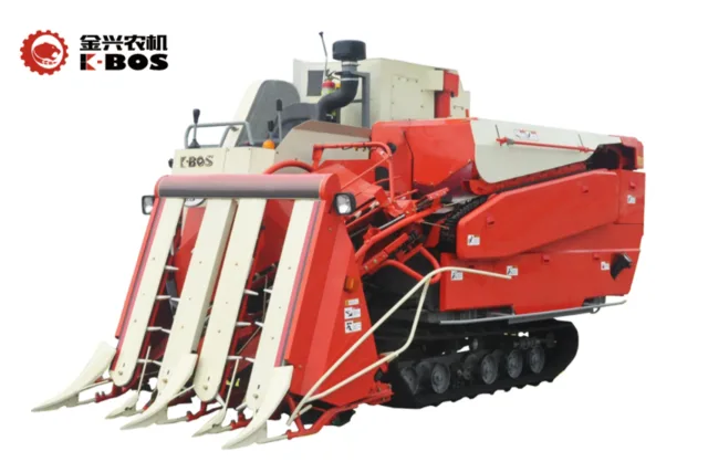 4lbz-150 Half Feed Combine Harvester for Rice Wheat