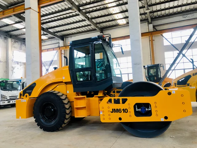 8 Ton Single Drum Vibratory Road Compactor Road Roller JM608
