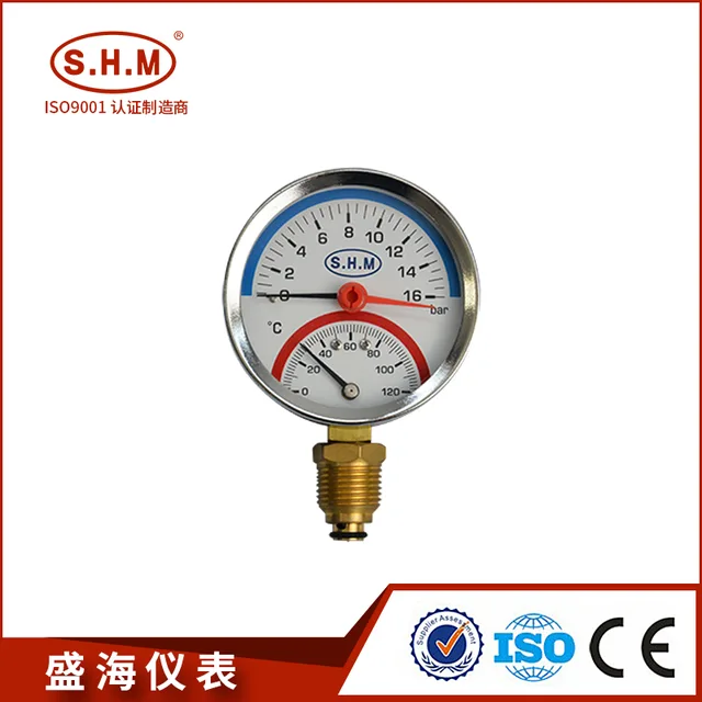 Pressure &Temperature Gauge