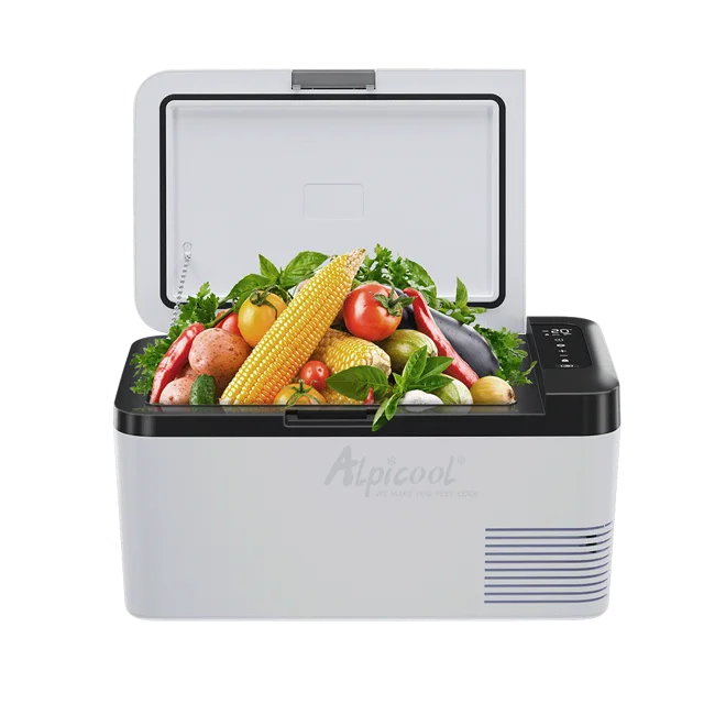 Alpicool K18 Car Fridge Fancy Design Compressor Cooling Car Home Dual Use Portable Refrigerator Withe Handle