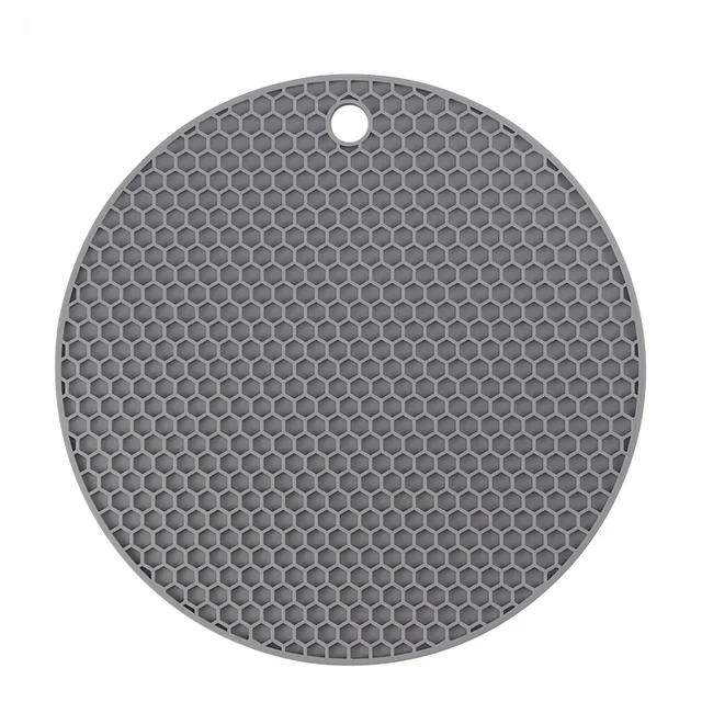 KASU MP204 Round Shape Heat-resistant Silicone Pot Holder
