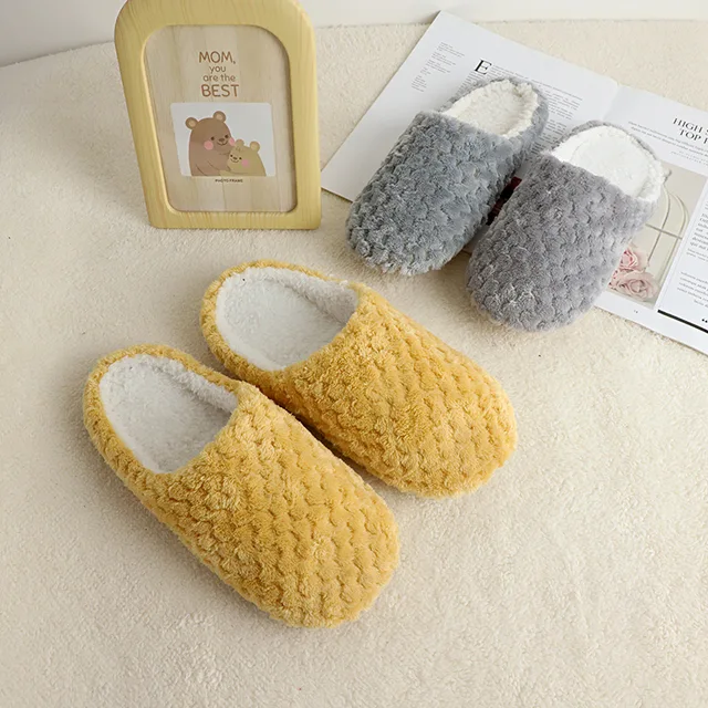 Fashion ko-hair mute slipper