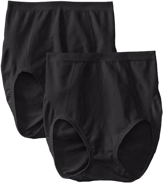 Womens Shapewear Tummy Control Shorts Brilliance High-Waist Panty Mid-Thigh Body Shaper Bodysuit