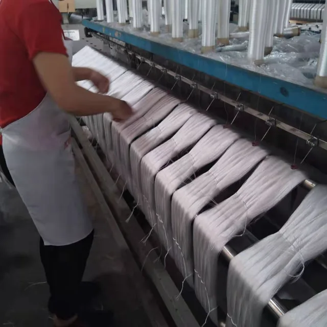 OU JIN filament embroidery yarn in Hank 75D/2
