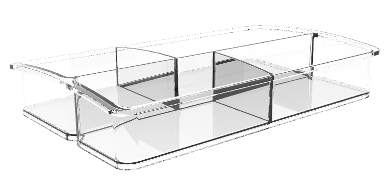 Clear Acrylic Tray / Storage / Organizer / Holder 1C