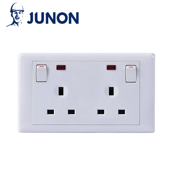 7x14 type 13A double switched socket