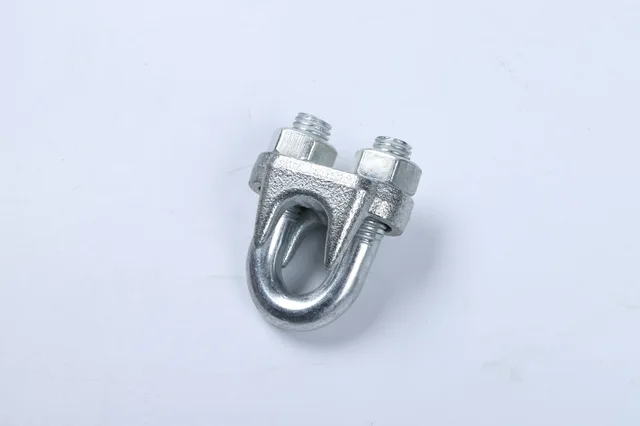 Zinc plated DIN 741 wire rope clip