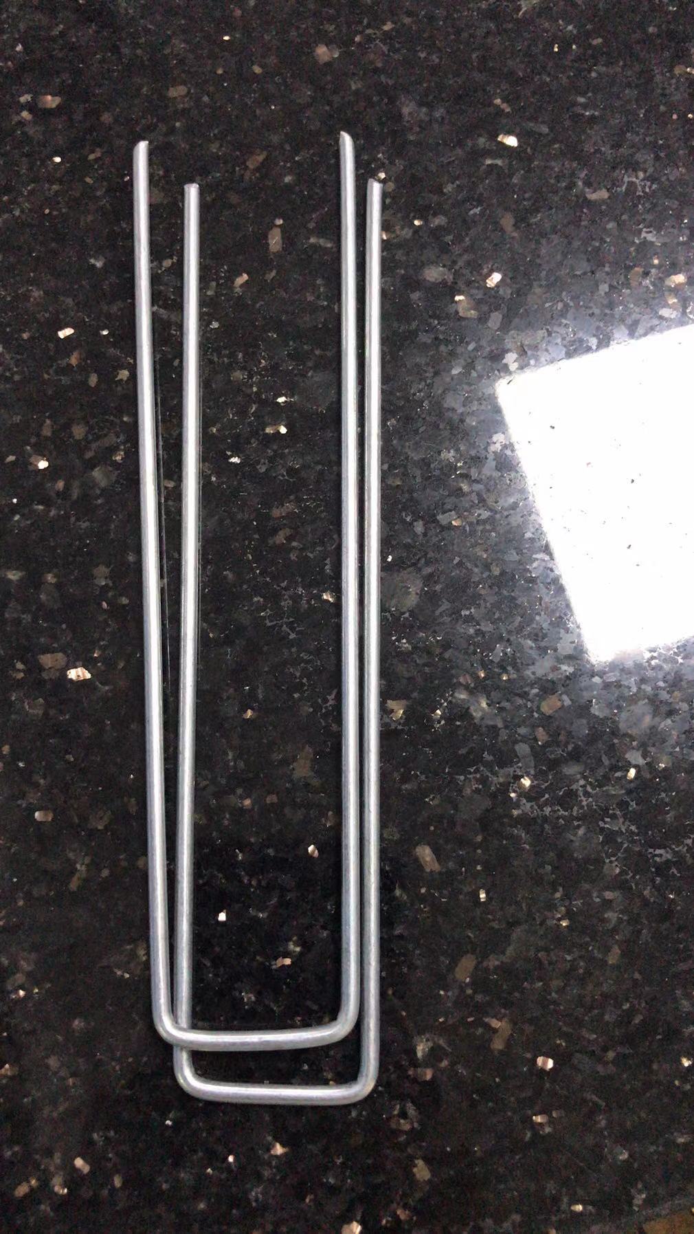 Staples； Sod nail