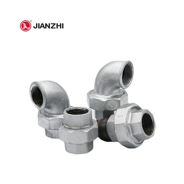 JIANZHI BSPT threaded in stock beaded fitting pipe tube