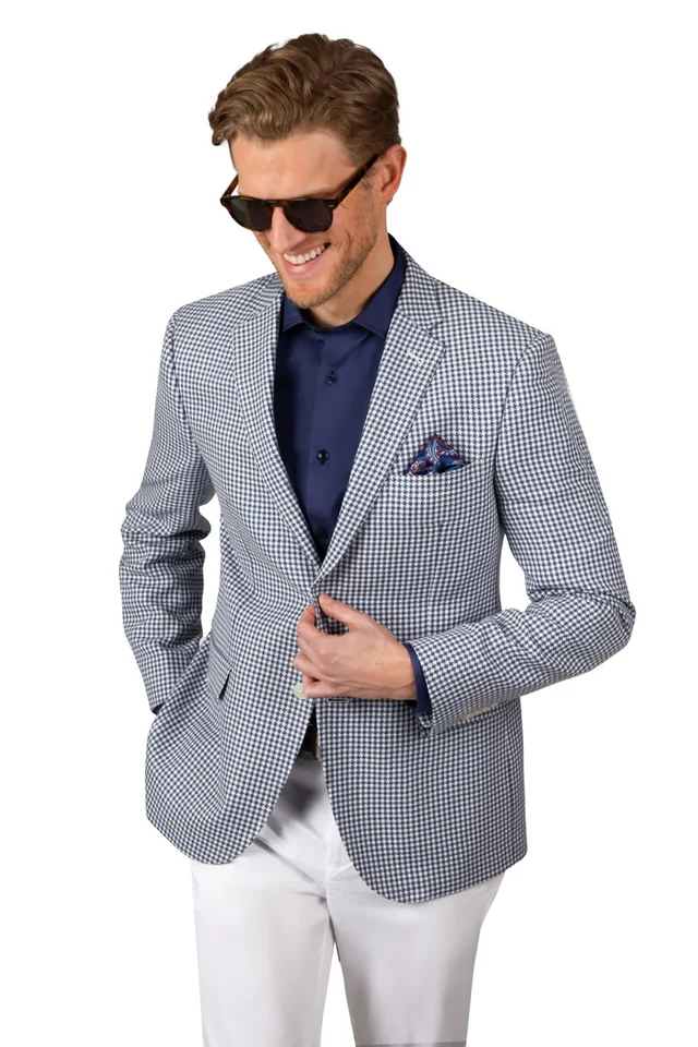 MEN JACKET S GENF 9711/18 Slim Fit Jacket