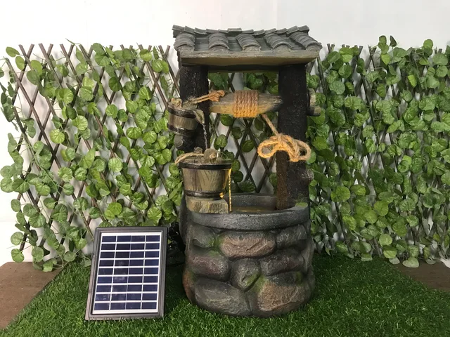Hotselling Well solar water fountain for garden decoration