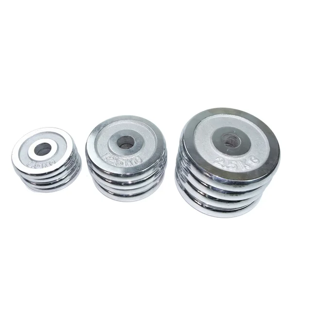 Chrome Weight Plates Chrome Dumbbell Sets
