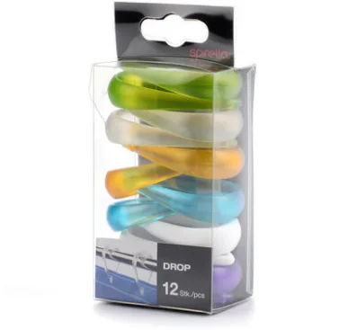 Color plastic shower curtain hook sell hot SHOWER CURTAIN RING