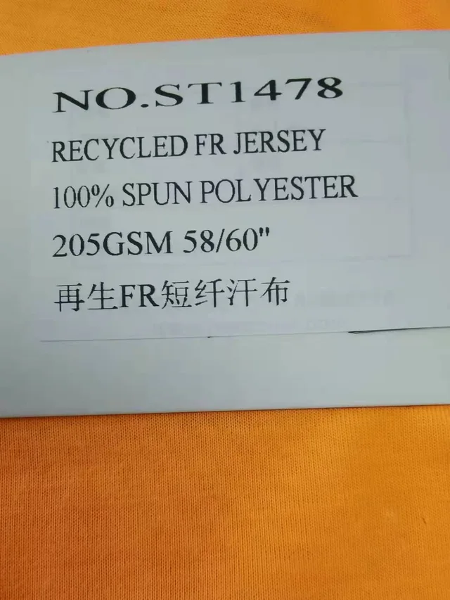 ST1478 Recycle FR spun jersey