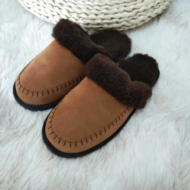 Wool Fur Slipper-WD20199