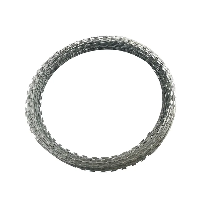 Hot Sale Razor Wire Galvanzied Construction Boundary Safety