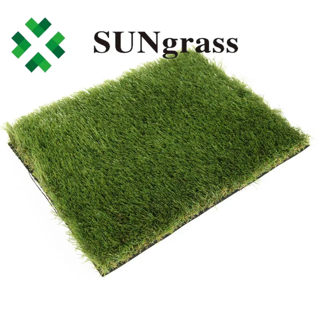 Hot-selling leisure grass 40mm 4-tones artificial grass synthetic grass 18900density PU coating
