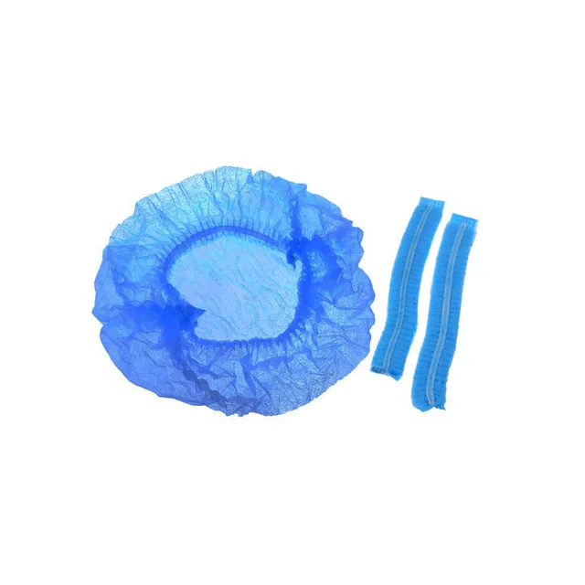 Disposable Nonwoven Bouffant Cap for Hospital Kitchen Salon