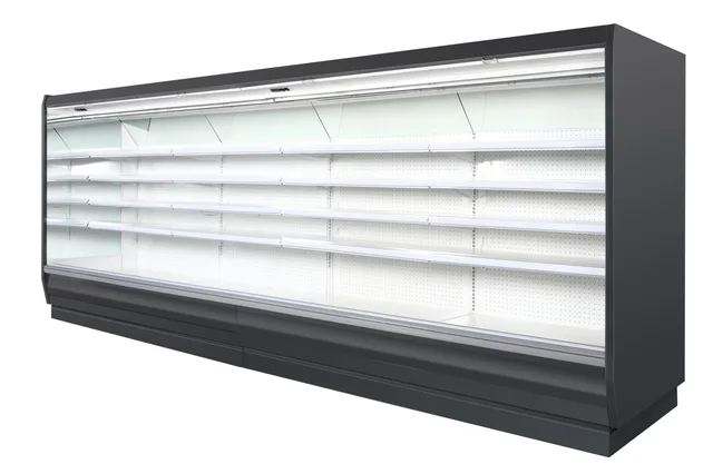 Supermarket air curtain refrigerator display cabinet commercial display refrigerator
