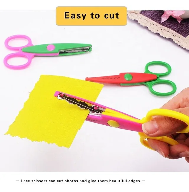 Handicraft wave scissors