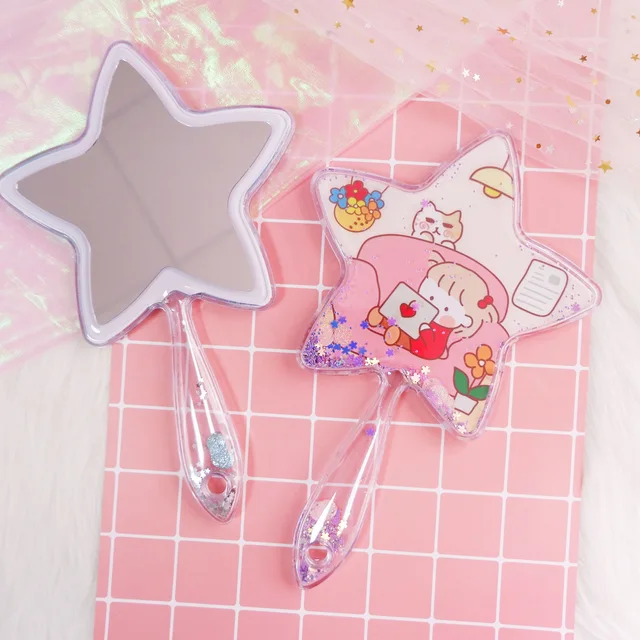 Star Make Up Hand Mirror