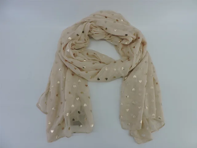 100%polyester ladies' woven scarf