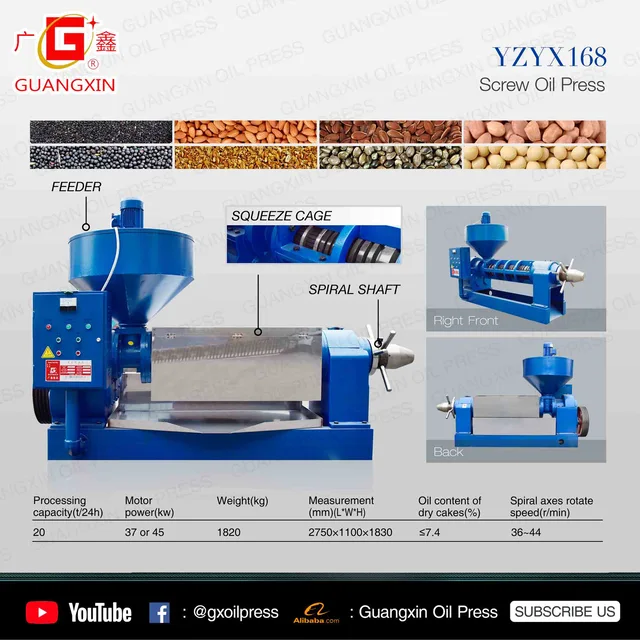 Spiral Oil Press
