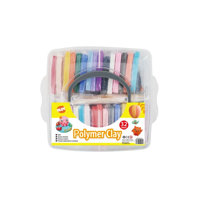 32 colors polymer clay