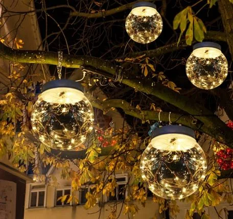Solar Hanging Big Ball Light