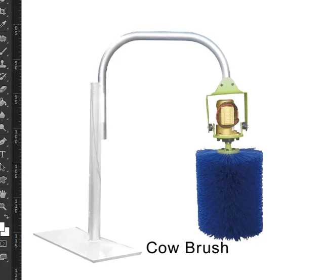 Cow brush, cow body brush for cow massage in cow farm
