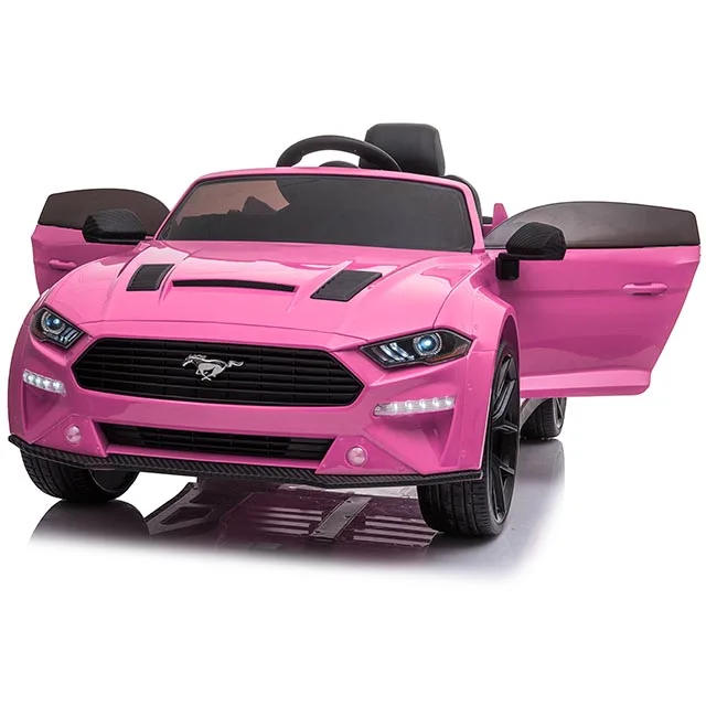 2021 12v 24v Ford Mustang ride on car electric drift rc car child drivable toy car for wholesale