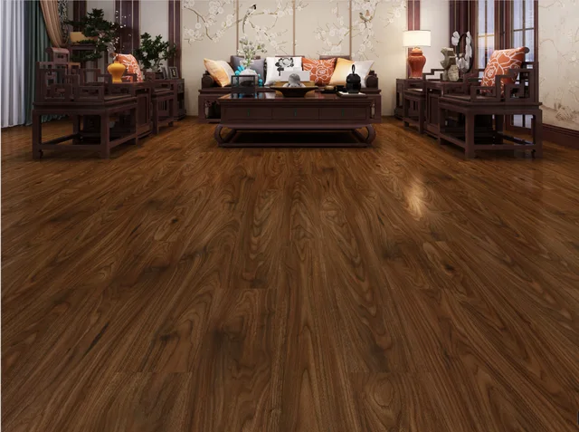 Indoor,water resistant wood grain click planks LVT vinyl flooring