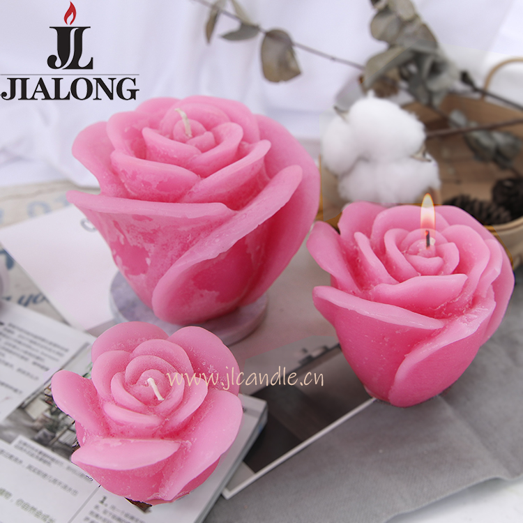 Scented candle Hand Poured candle flowers candle