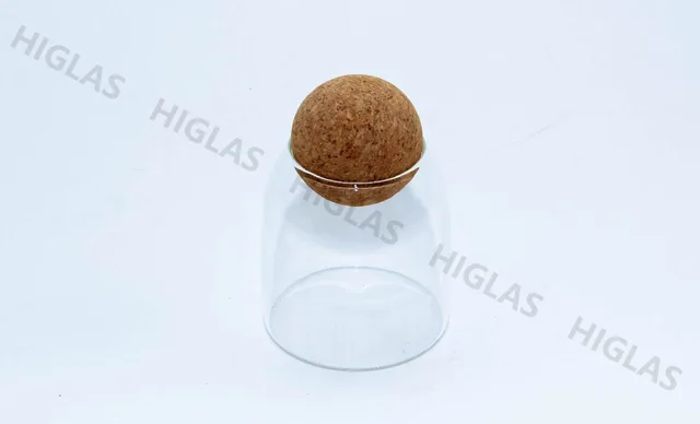 Dia:9cm height :20cm and 15cm borosilicate jar