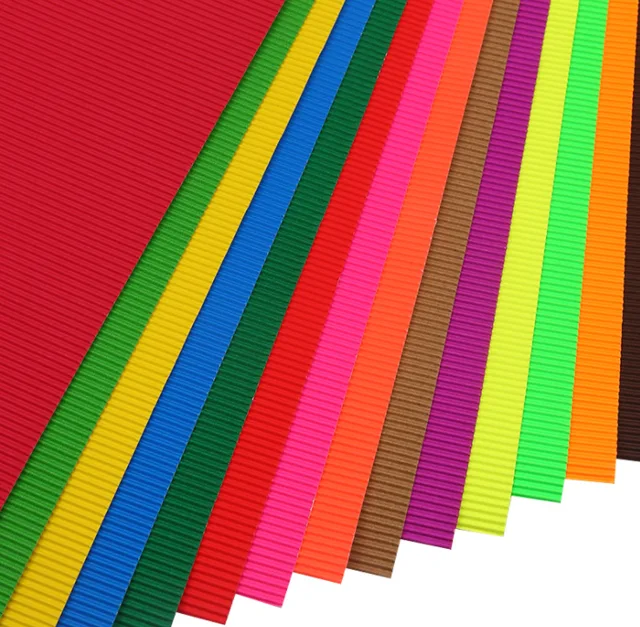 Glossy Color Corrugated Paper