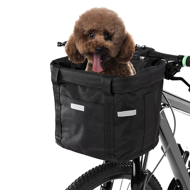 Hot sale basket for bike waterproof bicycle basket bicycle front basket pet dog carrier with great price
