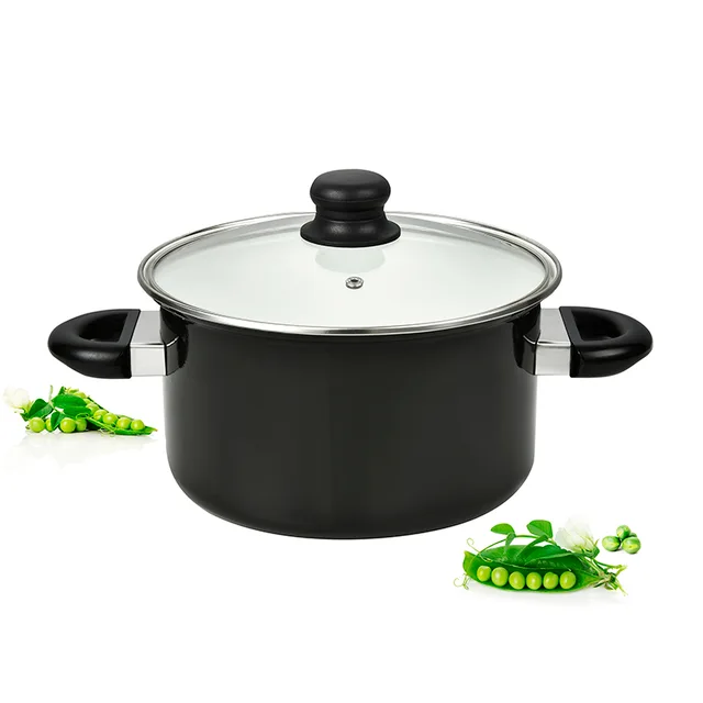 24cm Enamel Stock Pot with lid cookware pot casserole pot cookware kitchenware