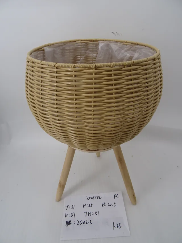Willow flower pot