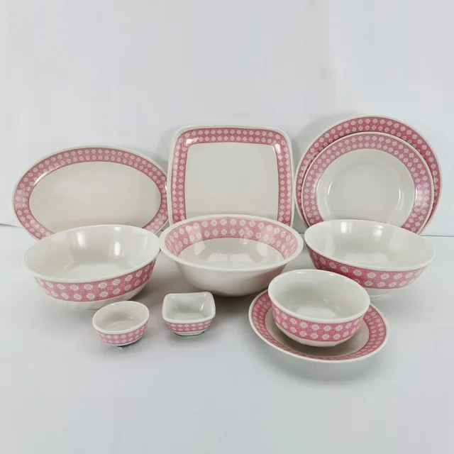 Melamine dinner set