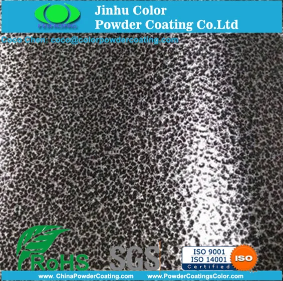 FEIHONG Antique Silver Vein Hammer Tone Powder Coating Paint
