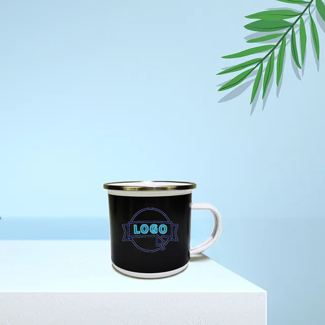 350ml sublimation mug color changing cups camping cup