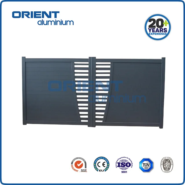 CE certificate aluminium gate for German market