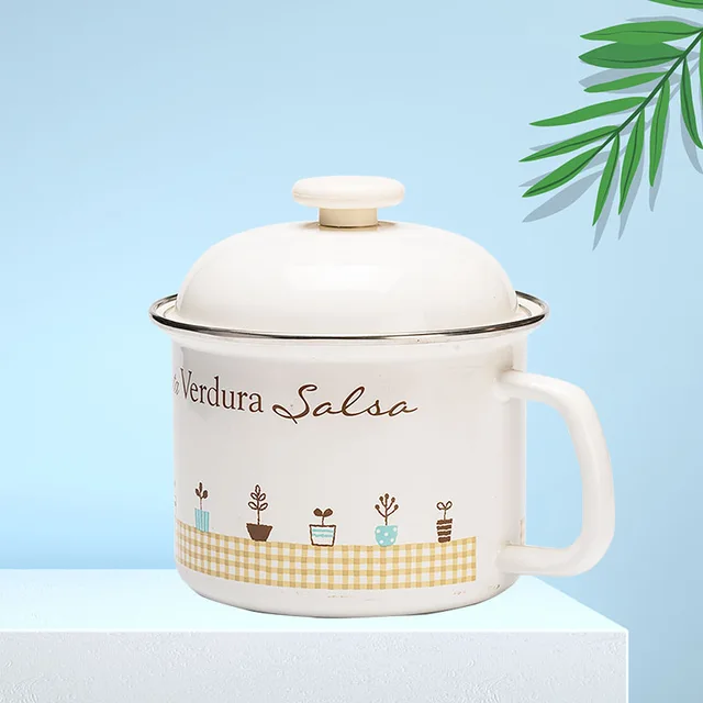 14cm noodle mug cup handle with S/S Rim