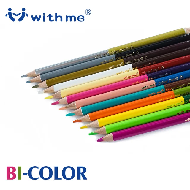 Double side color pencils