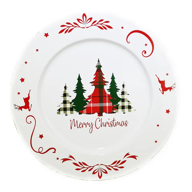 Christmas gife enamel plate bowl set enamel dinnerware sets